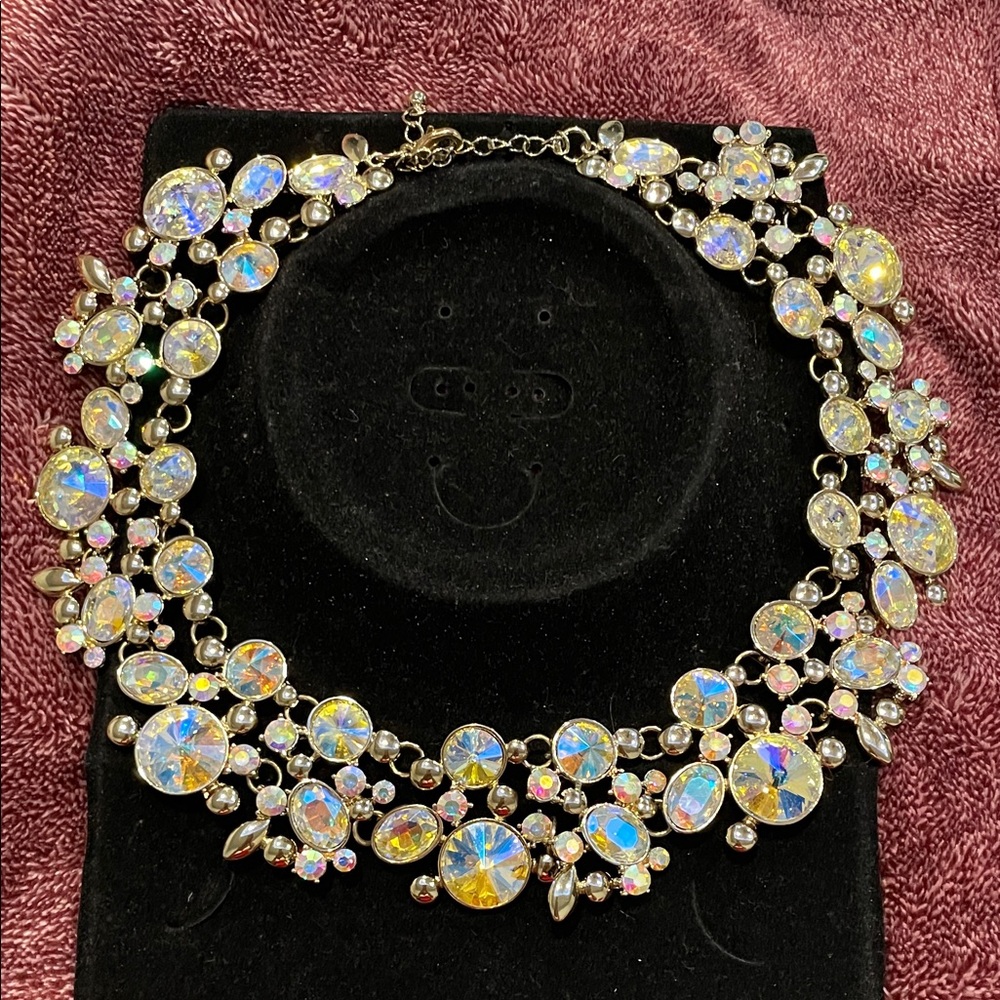 Elegant Silver and Gold Women's Necklace